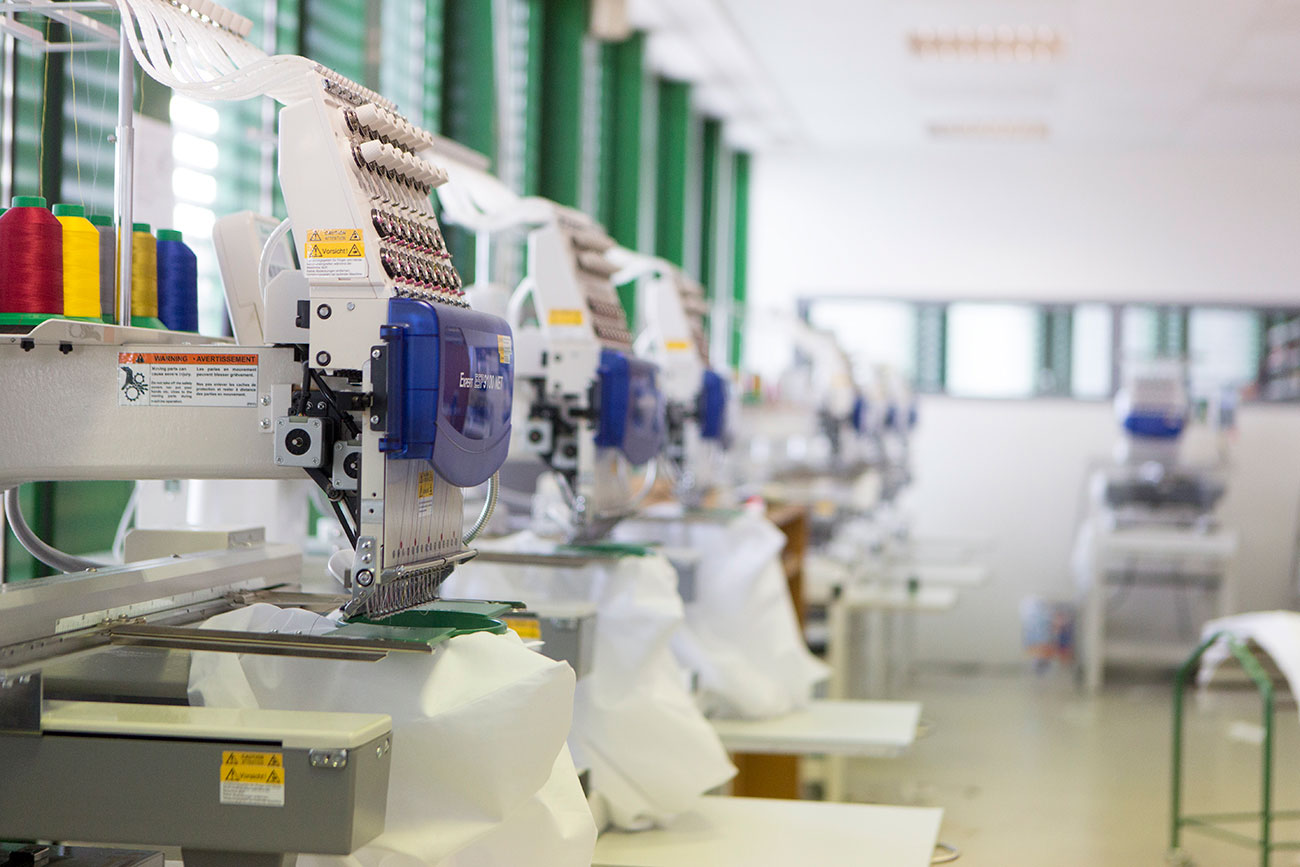 Unsere Stickautomaten