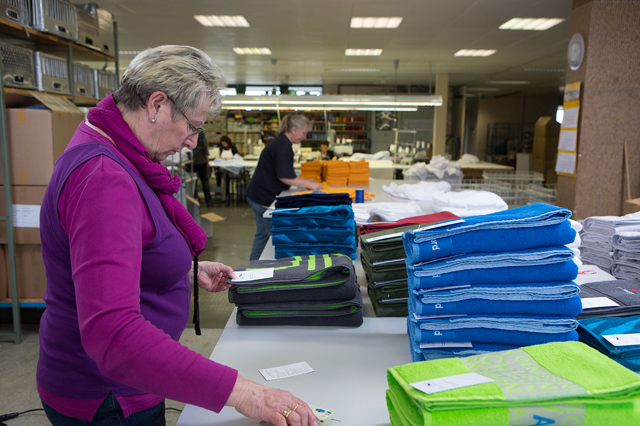 Anbringung der Hangtags