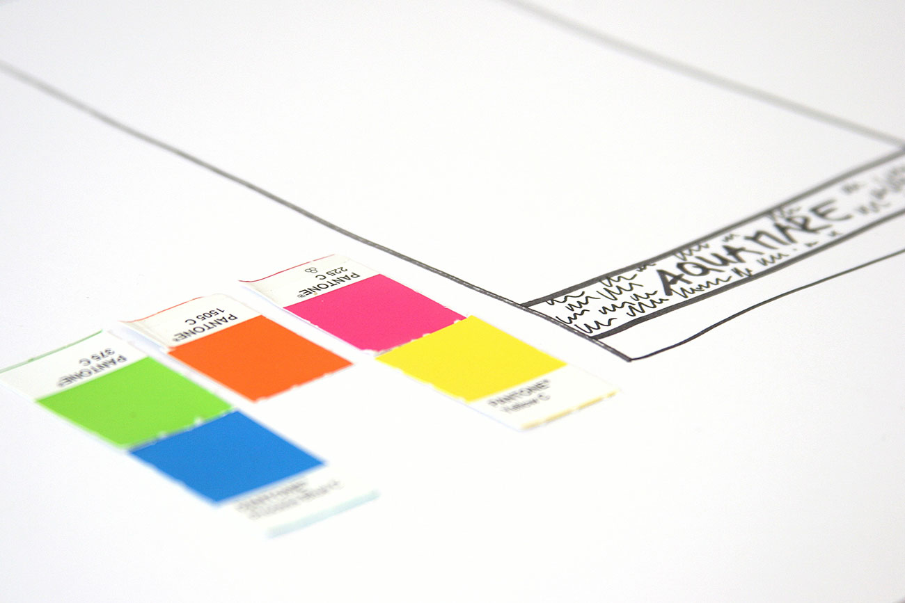 Vorauswahl der Farben