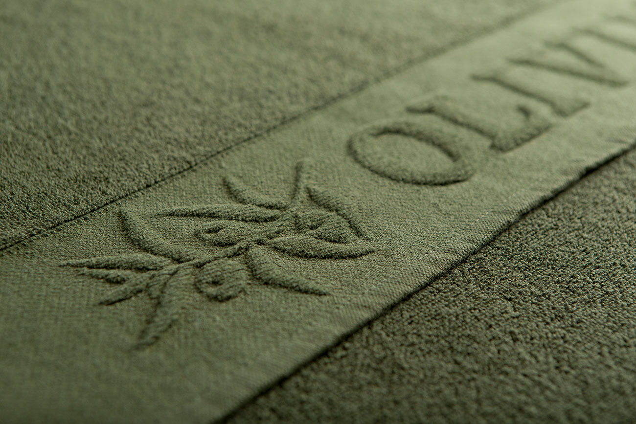 Chenille-Bordüren-Einwebung