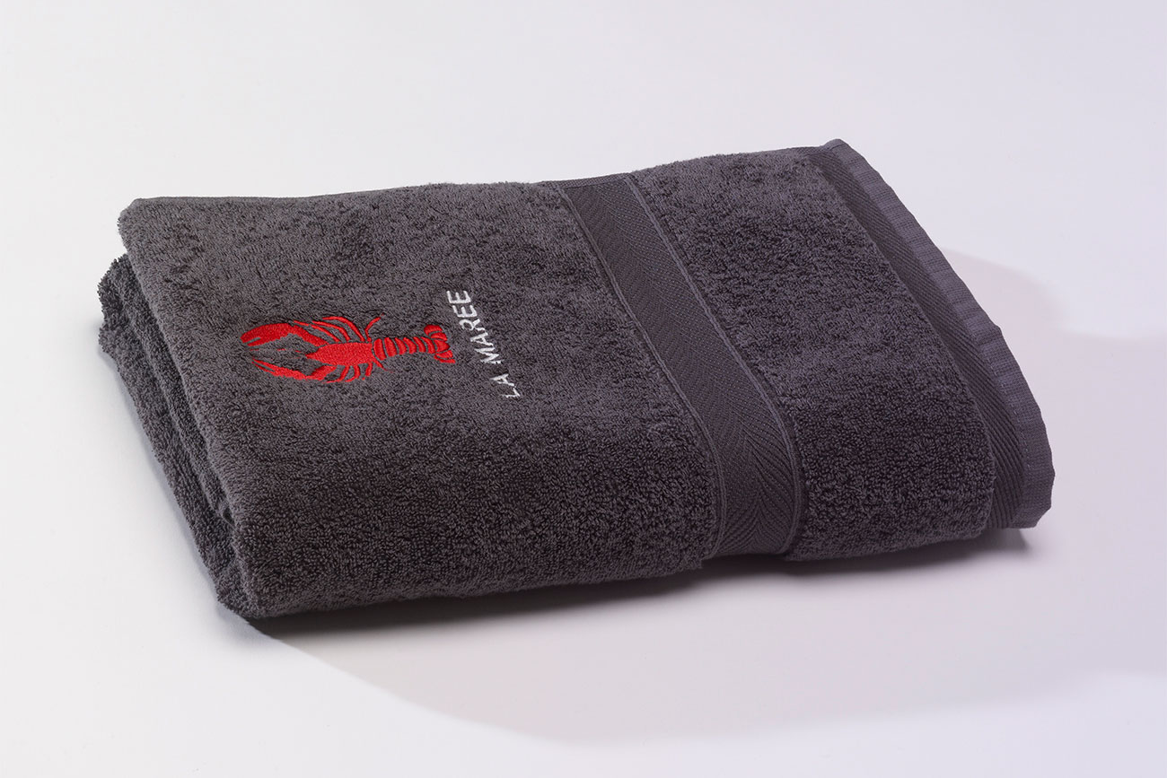 Eleganza-Duschtuch gefaltet