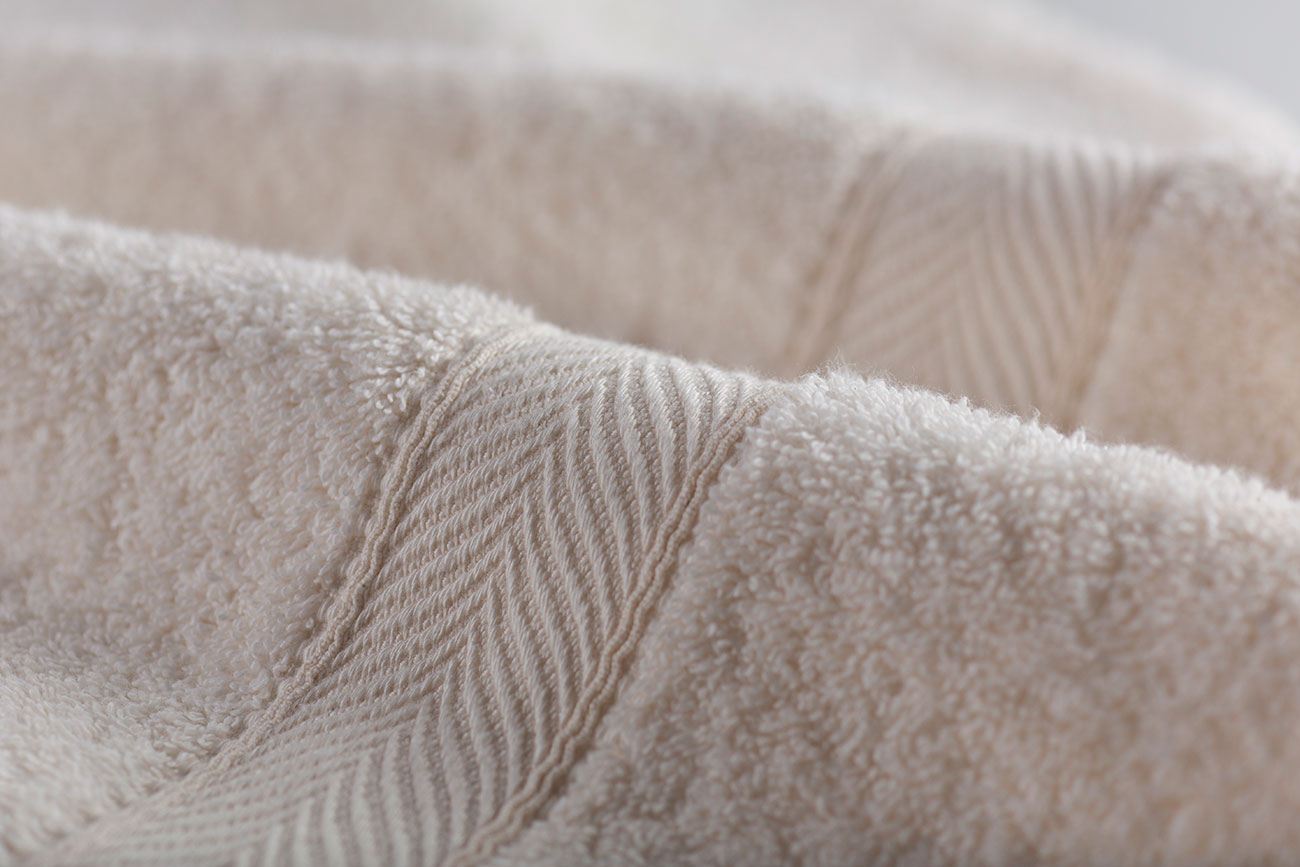 Bordüre aus mercerisierter Baumwolle