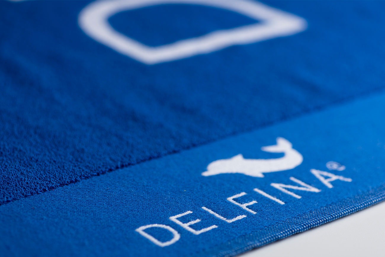 Zweifarbige Jacquard-Bordüren-Einwebung